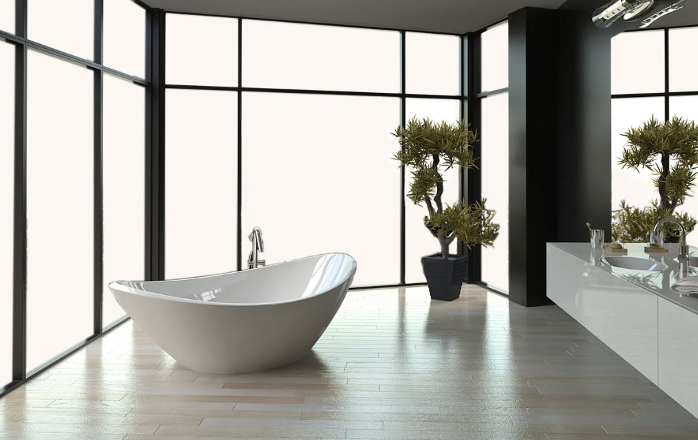 Smart film PDLC for bathroom Smart film PDLC for bathroom