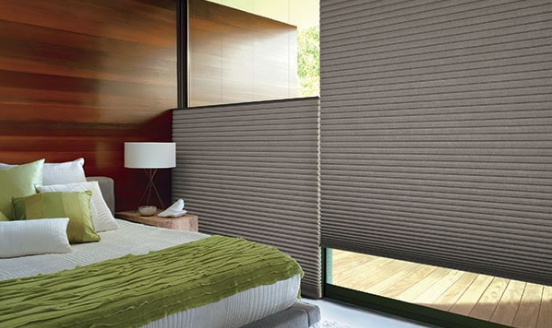 Vertical honeycomb blinds