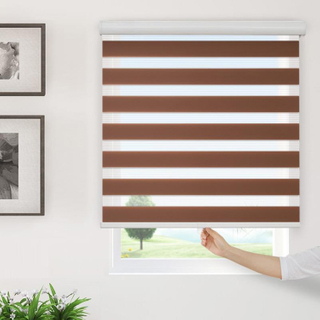 Dual Layered Cordless Zebra Shades