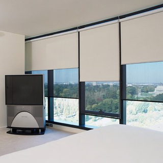 Solar Sunscreen Roller Shades for Office 
