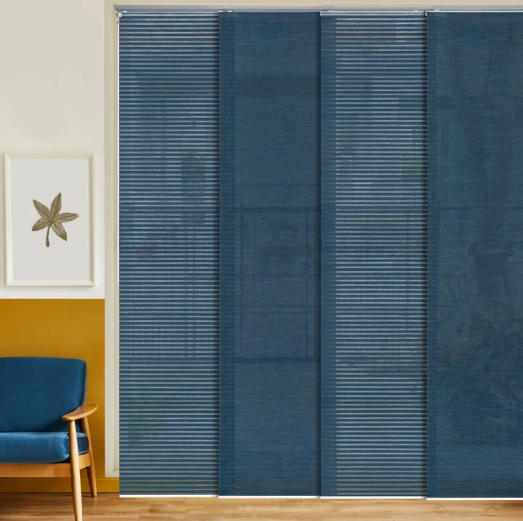 Sheer Vertical Blinds with Solar Screens