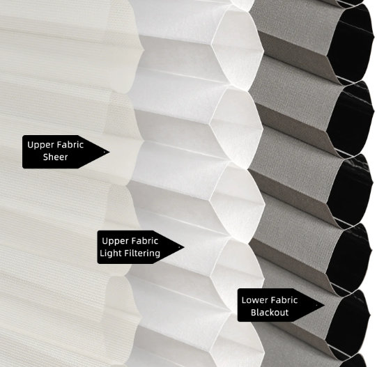 Light Blocking Skylight Cellular Shades Fabric
