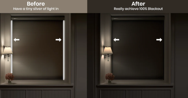 100% Light Block Light Blocker Strips