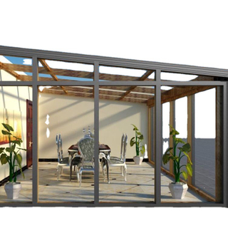 Glass Roof Aluminum Pergola Patio Covers