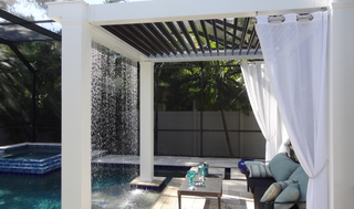 Aluminum Adjustable Louvered Pergola And Patio Cover