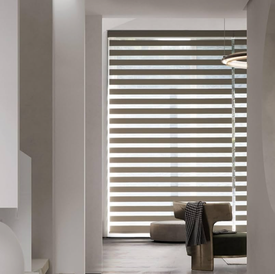 Customized Zebra Blinds With Motor