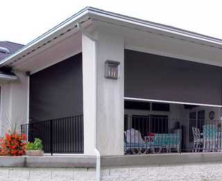 Outdoor Electric Roller Blinds