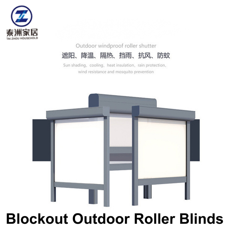 70% Blockout Outdoor Roller Blinds