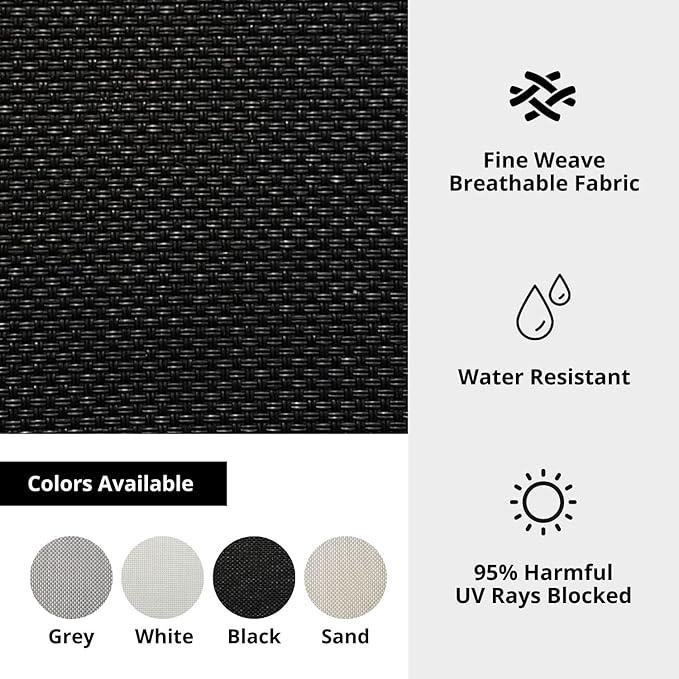 blackout screen for outdoor blinds