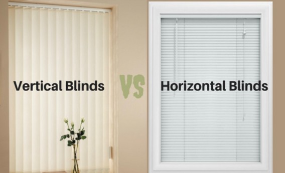vertical blinds vs horizontal blinds