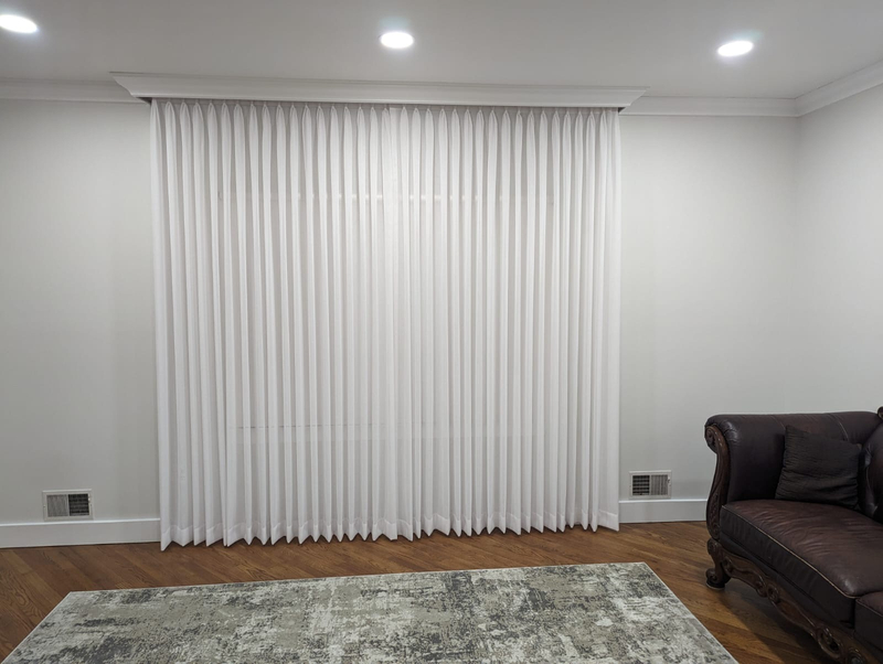 Aluminum Pull Cord Rails for Sheer Curtains
