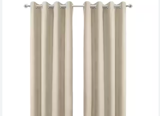 52 x 63 nature blackout curtains
