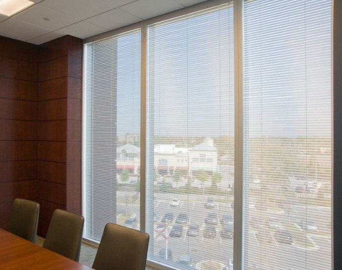 Micro Blinds for Meeting Room