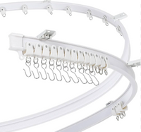 Curved Ceiling Curtain Track for Bay Window