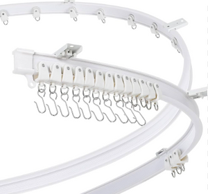 Curved Ceiling Curtain Track for Bay Window