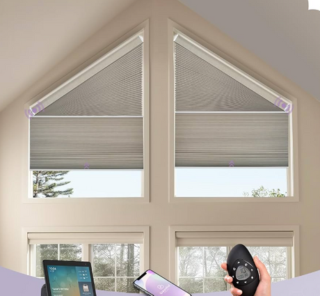 Angled Window Shades