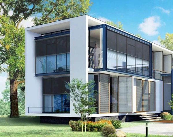 Electric Aluminum solar shades outdoor roller blind