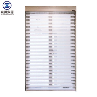 Motorized Silhouette Shades Shangri-la Blinds