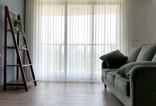 Plain Color Fabrics For Hanas Blinds Vertical Sheer Shades 