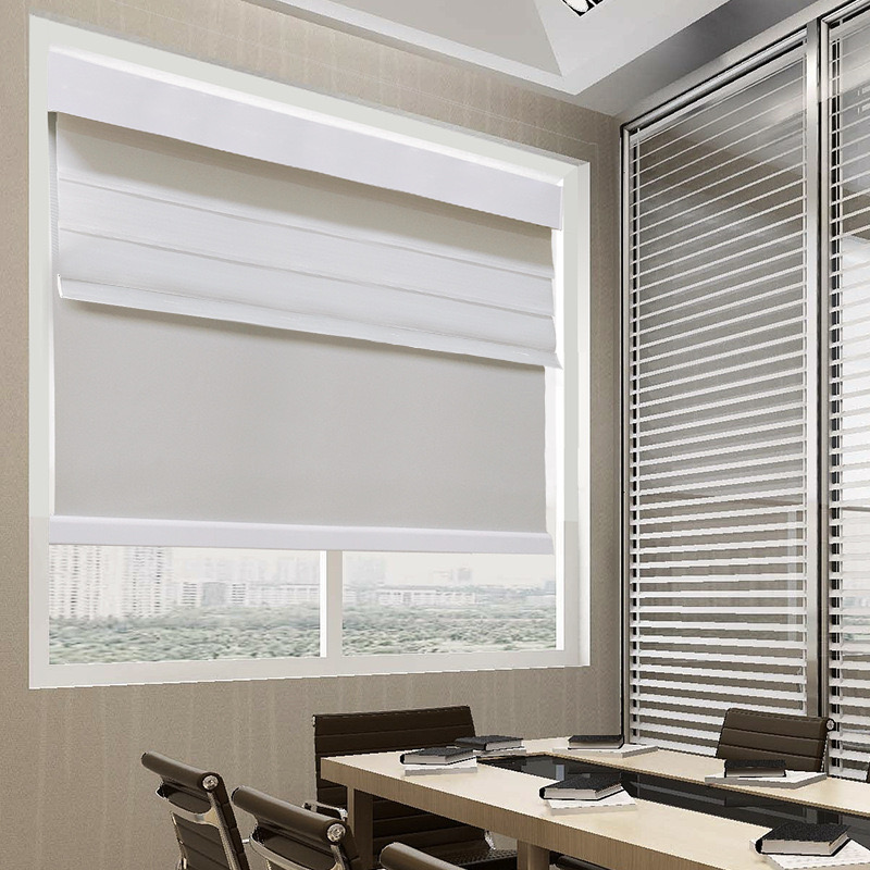 Dual Roller Shades Motorized