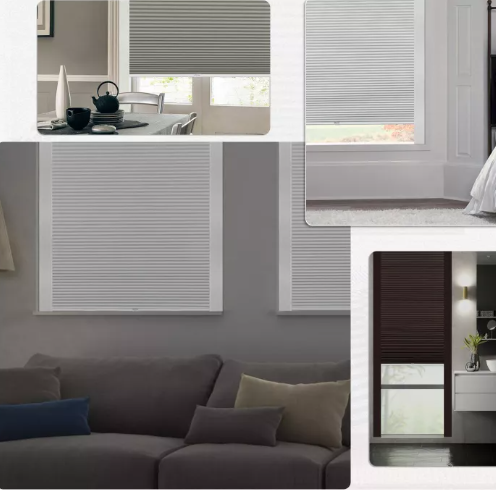Blackout Window Shades with Side Tracks