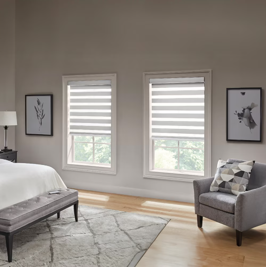 motorized zebra window roller blinds remote control
