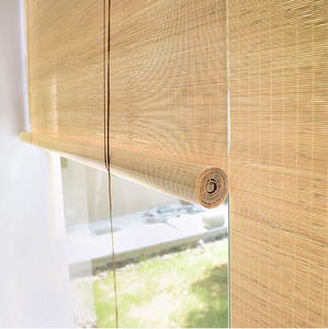 outdoor bamboo roll up shades
