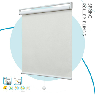 Spring Roller Shade For Horizontal Window