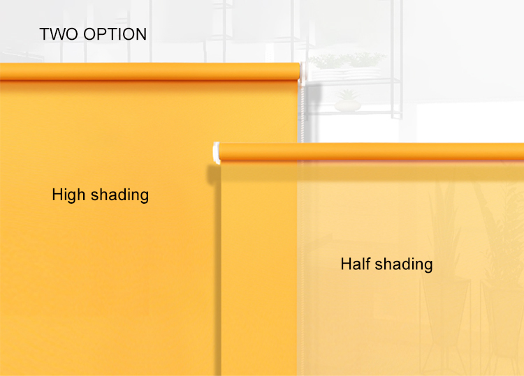 Kitchen roller blinds Shading Effect