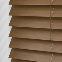 Double Rope Faux Wood Venetian Blind Horizontal Window