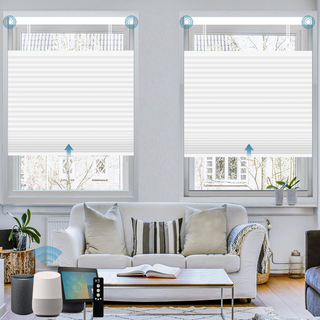 Motorized Top Down Bottom Up Cellular Shades