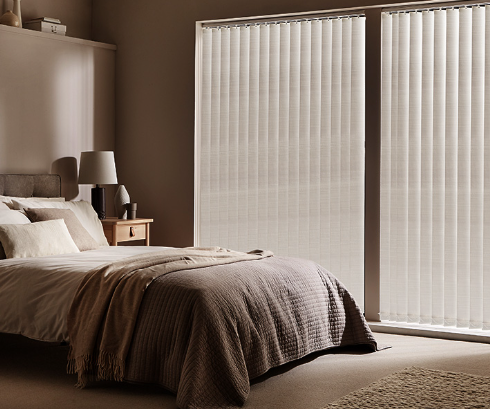 68"W X 50L Cordless Vertical Blinds