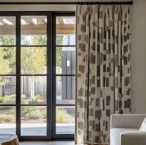 Coordinated Look for Sliding Doors and Adjacent Windows