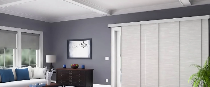 Panel Track Blinds for sliding glass doors in 2025