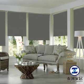 Manual Roller Shade with cassette and side track