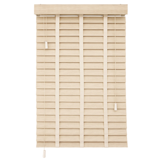 50mm Slat Wireless Remote Wooden Venetian Blinds