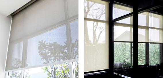 sunscreen roller blinds