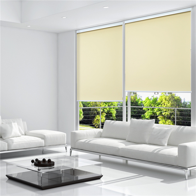 Cord-Free Spring Roller Shades for home