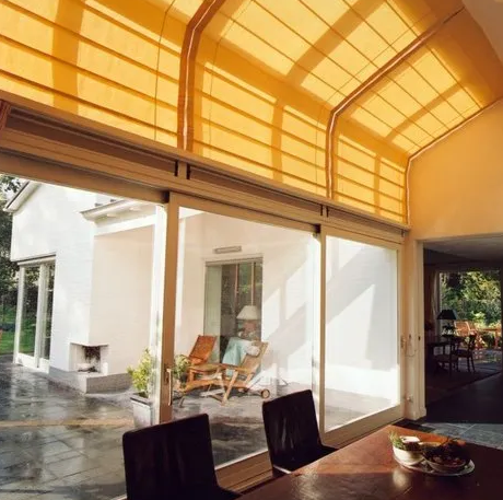 motorized skylight roman shades