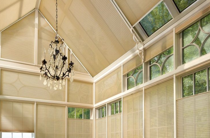 cellular/Honeycomb blinds for Skylight and Roof