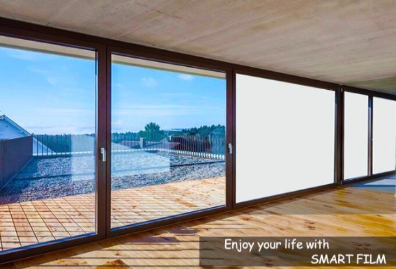 Switchable glass film