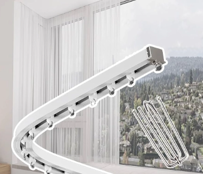 Bay Window Curtain Track