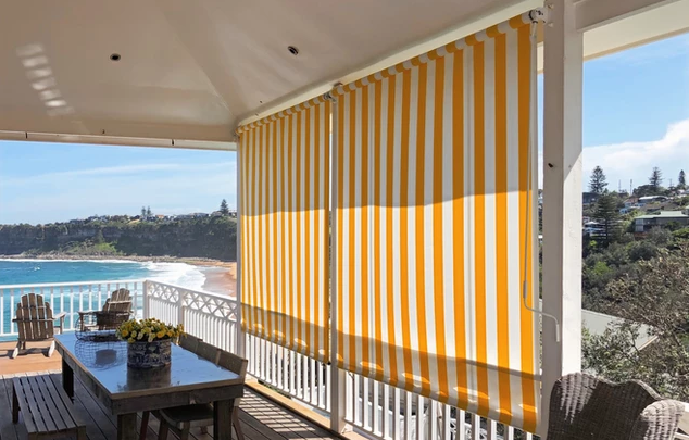 Straight Drop Outdoor Blinds & Awnings