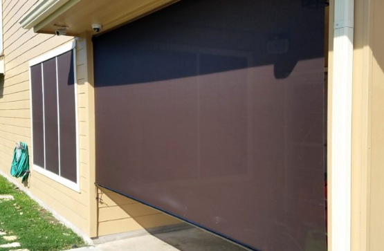 Blackout Roller Shades with Side Tracks 