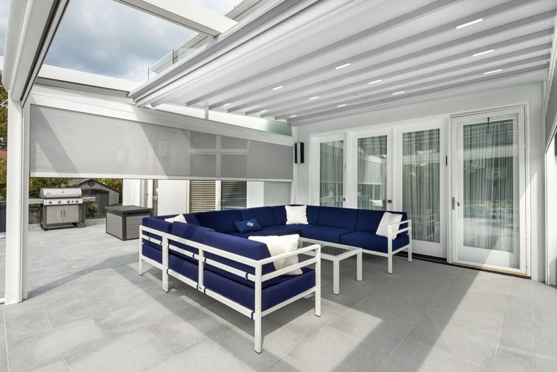 14 ft Patio Roller Shade Outdoor