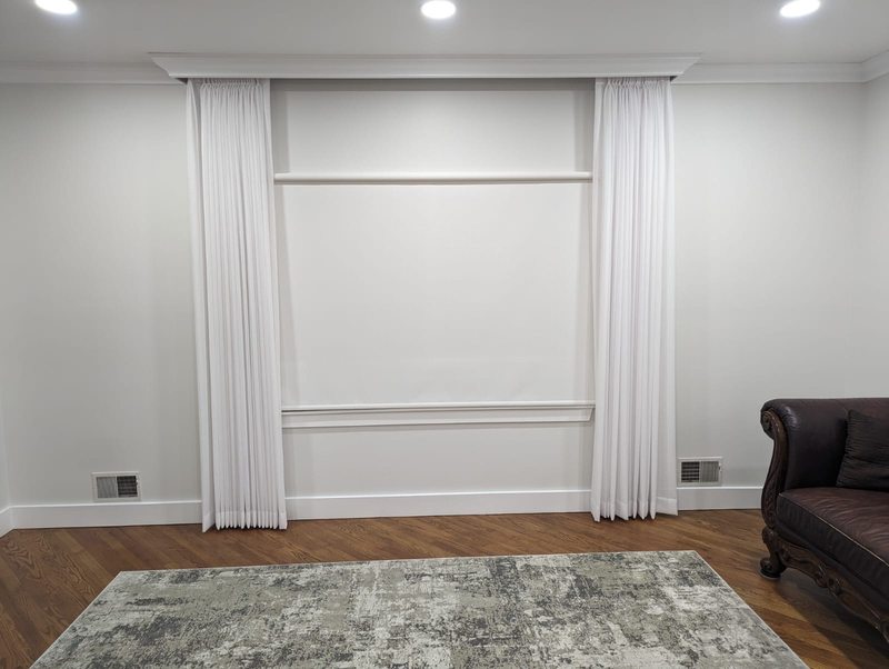 Aluminum Pull Cord Rails for Sheer Curtains