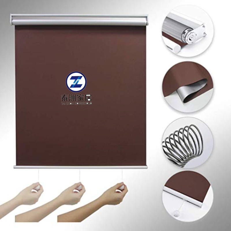 Spring Roller Shades for Casement Windows