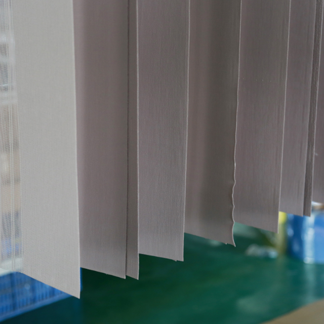 Manual Blackout Vertical Blinds Hanas Curtains  