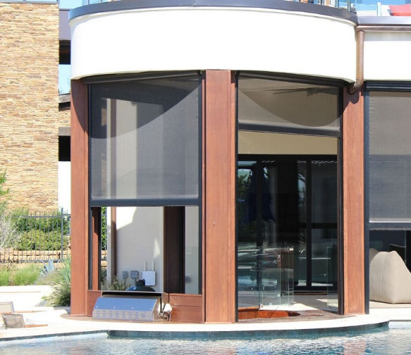 Outdoor Electric Roller Blinds