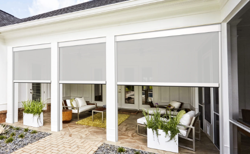 Accessories for Motorized Outdoor Roller Blinds